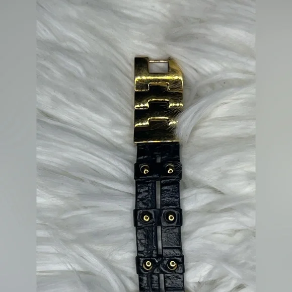 Kenneth Cole Reaction Gold-tone KC2407-U54-06 Stainless Steel & Leather Watch - Picture 4 of 8